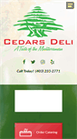 Mobile Screenshot of cedarsdeli.com